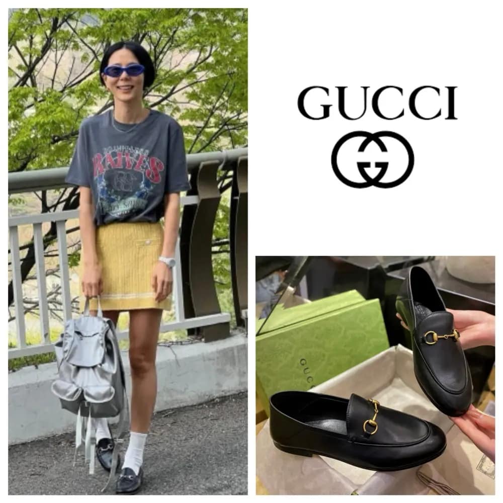 (김나영착용)구찌 홀스빗 로퍼